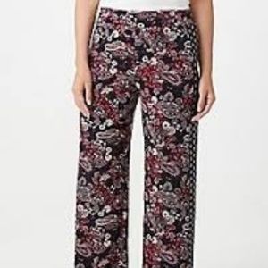Madison Studio Brown Paisley Pant Size 8